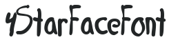 4 Star Face Font preview