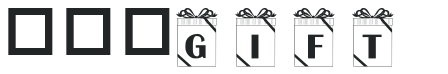 101! Gift letters preview