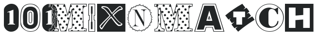 101! Mix 'n Match letters preview