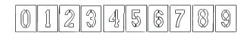 2Peas stencil numbers preview