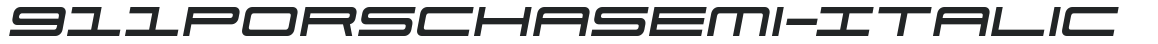 911 Porscha Semi-Italic preview