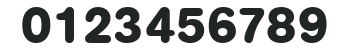 AGRoundedBold-Book numbers preview