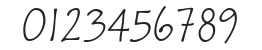 AIRussellOblique numbers preview