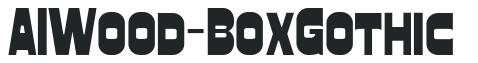 AIWood-BoxGothic preview