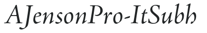 AJensonPro-ItSubh preview
