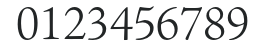 AJensonPro-LtSubh numbers preview
