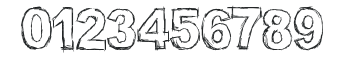 AMC_SketchyOutlines numbers preview