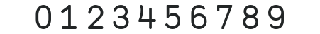APL2 Italic numbers preview