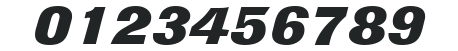 AT Derek Italic numbers preview