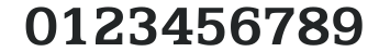ATFAntique Bold numbers preview