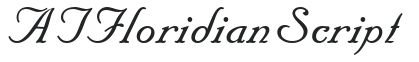 ATFloridianScript preview