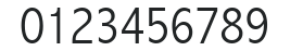 Abadi Condensed Light numbers preview
