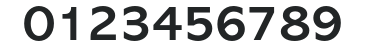 AbadiMTStd-Bold numbers preview