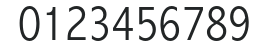 AbadiMTStd-CondLight numbers preview