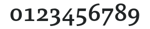 Absara-Medium numbers preview