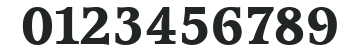 Accolade-Serial-ExtraBold numbers preview