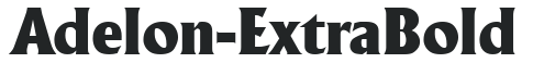 Adelon-ExtraBold preview