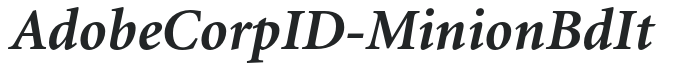 AdobeCorpID-MinionBdIt preview