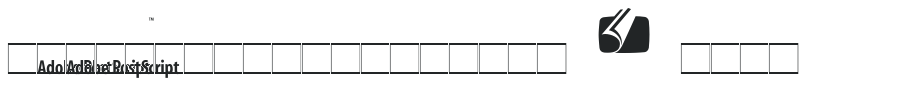 AdobeCorporateIDPostScript letters preview
