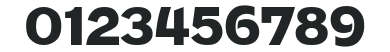 AdverGothic numbers preview