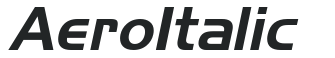 Aero Italic preview