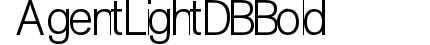 AgentLightDB Bold preview