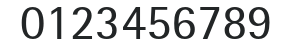 AgfaRotisSemisans numbers preview