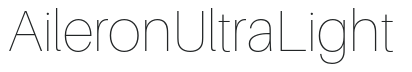 Aileron UltraLight preview