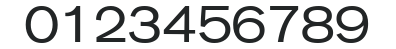 AkzentExtended-Regular numbers preview