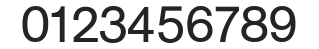Akzidenz-Grotesk (R) Schulbuch 2 Regular numbers preview