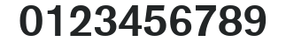 Akzidenz Grotesk CE Light Bold numbers preview