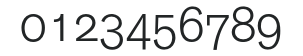 AkzidenzGroteskExpertBQ-LightOsF numbers preview