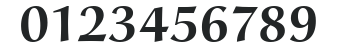 Alcuin_Becker_Bold numbers preview