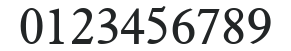 Aldine 721 HU Normal numbers preview
