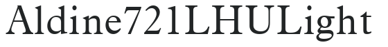 Aldine 721 LHU Light preview