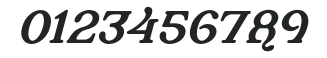 AlembicBeta-BoldItalicTwo numbers preview