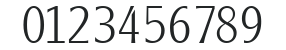 AlexanderBecker-ExtraLight numbers preview