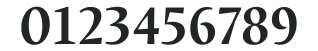 Alias UnionBold numbers preview