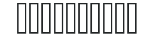 Alibata Italic numbers preview