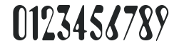 AlienEyeCondensed numbers preview