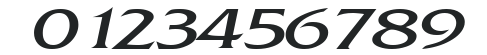 AllianceExtended Italic numbers preview