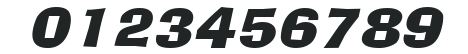 Alor-Extended Italic numbers preview