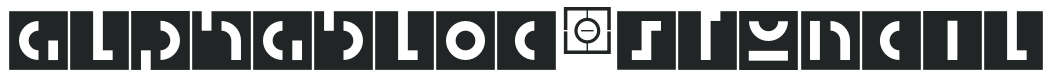 AlphaBloc-Stencil preview
