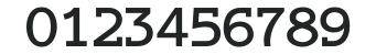 AlphaBravo Medium PDF numbers preview