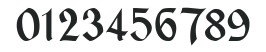 Alpine HU Medium numbers preview