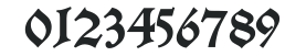 Alte Schwabacher DemiBold numbers preview