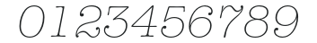 AmTypEFLigIta numbers preview