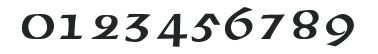 American-Uncial numbers preview