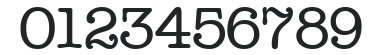 American Type Regular numbers preview