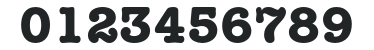 AmericanTypewriter-BoldA numbers preview